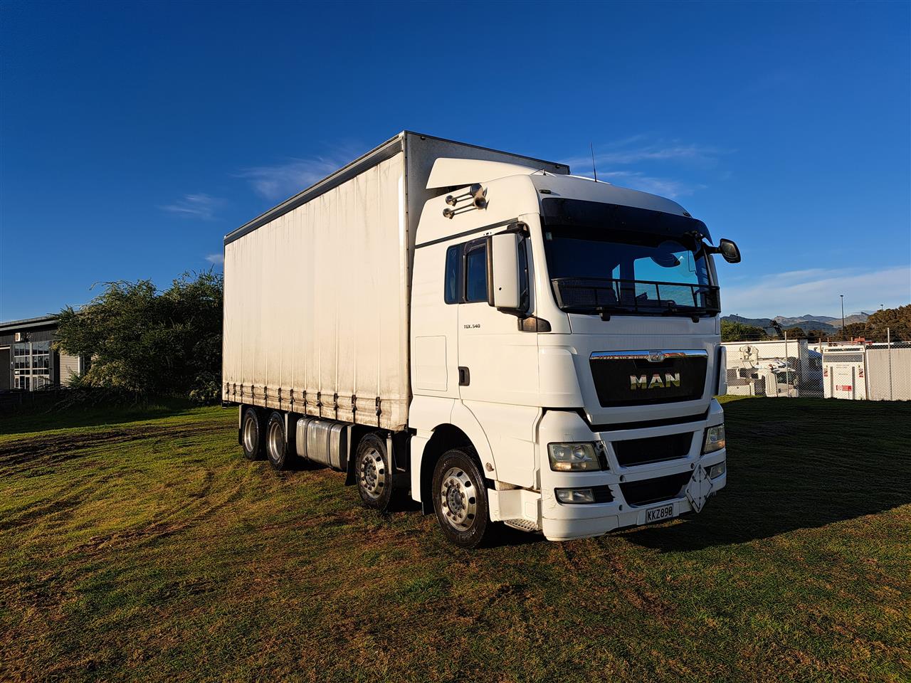 2017 MAN TGX - 8x4 Elite Curtainside 