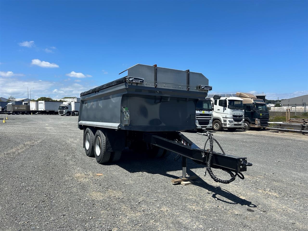 2018 Trailer EMS - Simple tipping trailer 2 axle 